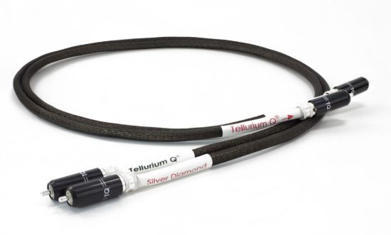 Picture of Silver Diamond RCA Cable